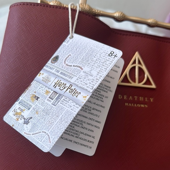 NWT Loungefly Harry Potter Deathly Hallows Bag - Picture 2 of 14